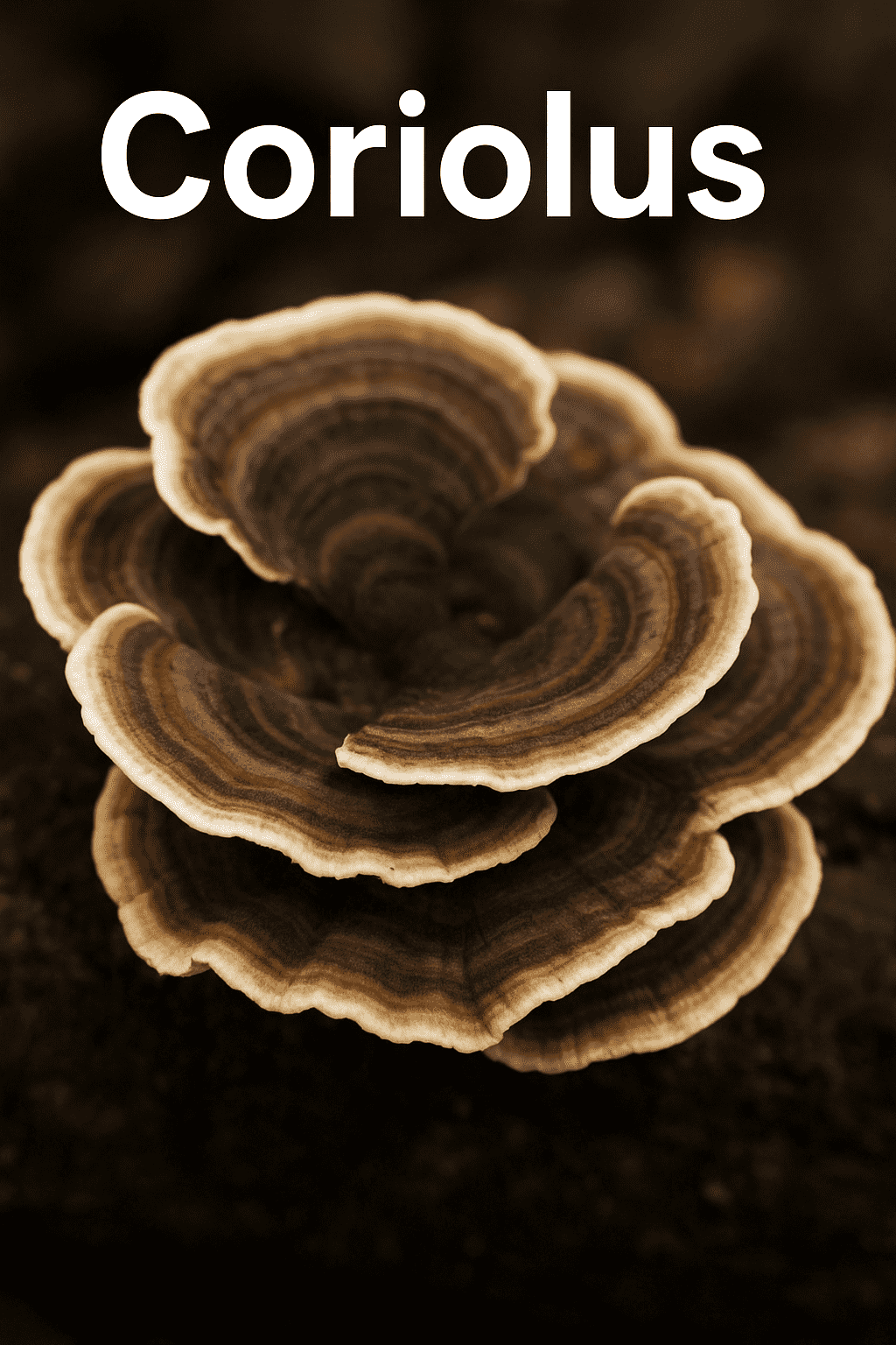 Medicinální houba - Coriolus