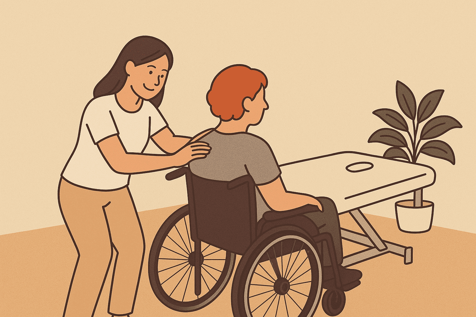 Masáže i pro vozíčkáře