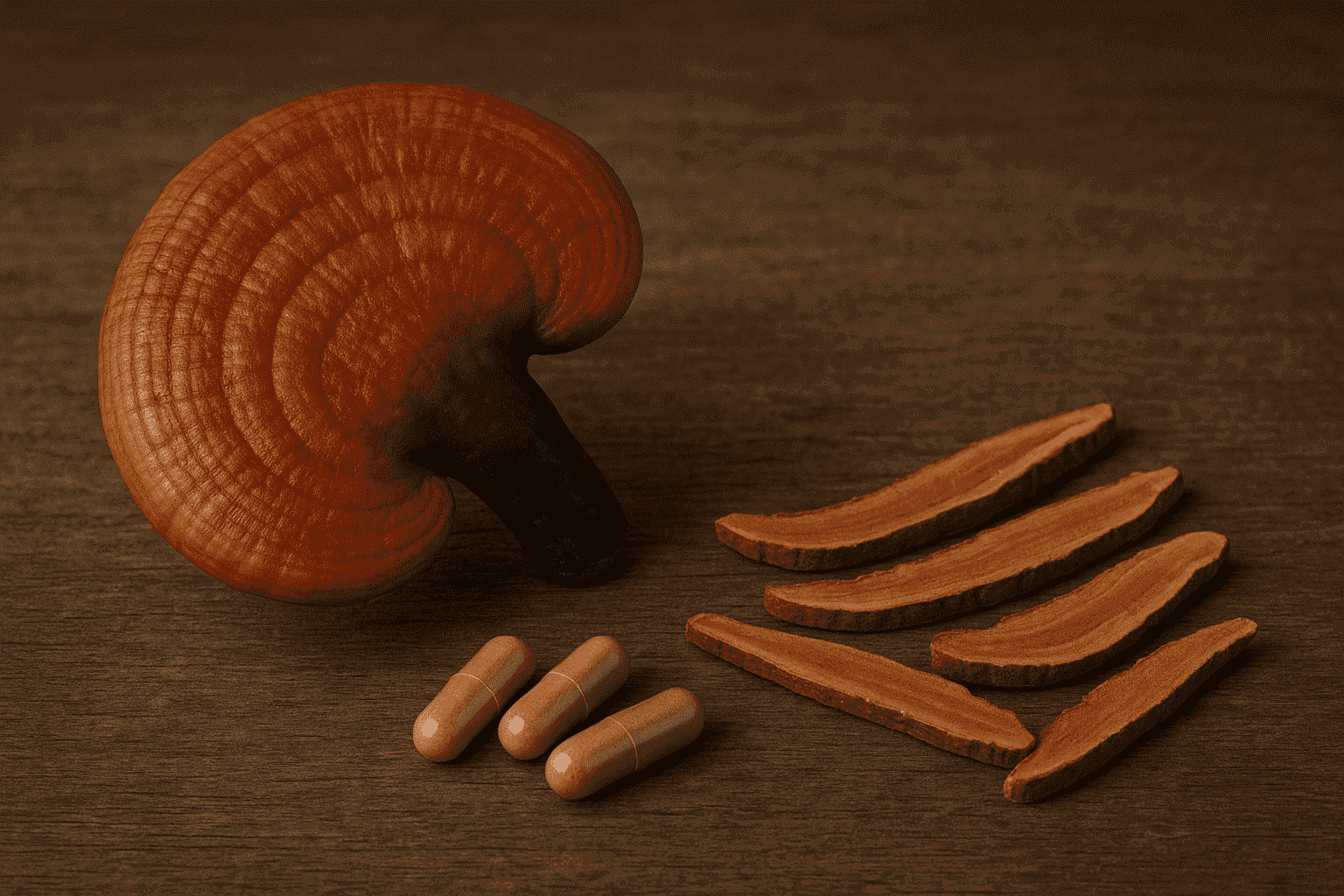 Reishi (Ganoderma lucidum)