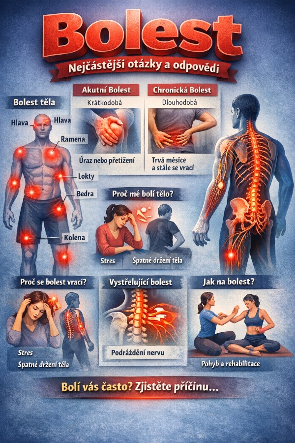 Bolest – nejčastější otázky a odpovědi (FAQ)