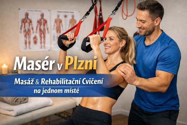 Masér v Plzni – zdravotní masáž a rehabilitace